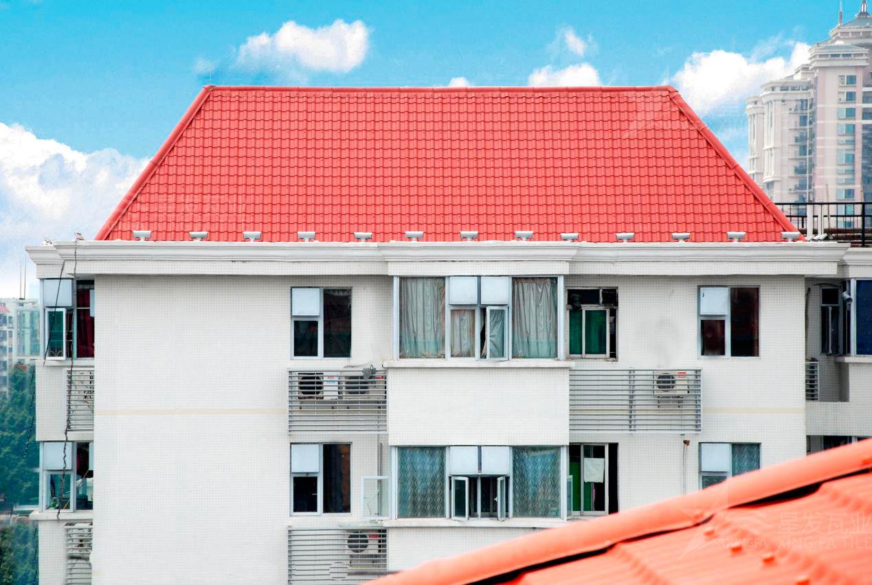 长春自建房120平方的房子屋顶用合成树脂瓦大概多少钱？